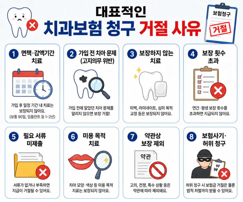 치과보험청구이의신청 거절 사유 및 서류 작성법 총정리 1 치과보험청구이의신청 거절 사유