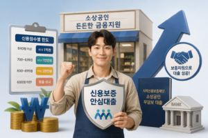 2026 지역신용보증재단 소상공인 무담보 대출 자격 및 신용점수별 한도 총정리 4 지역신용보증재단 소상공인 무담보 대출