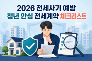 2026 전세사기 예방, 청년 안심 전세계약 체크리스트와 보증금 지키는 방법 1 전세사기 예방, 청년 안심 전세계약 체크리스트와 보증금 지키는 방법