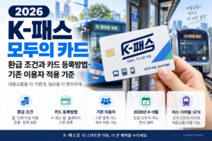 2026 K-패스 모두의 카드 환급 조건과 카드 등록방법·기존 이용자 적용 기준 6 2026 K-패스 모두의 카드 환급 조건과 카드 등록방법·기존 이용자 적용 기준