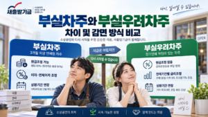 새출발기금 부실차주와 부실우려차주 차이 및 감면 방식 비교 2 새출발기금 부실차주와 부실우려차주 차이 및 감면 방식 비교