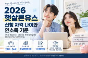 2026 햇살론유스 신청 자격 나이와 연소득 기준 3 2026 햇살론유스 신청 자격 나이와 연소득 기준 안내 이미지 1